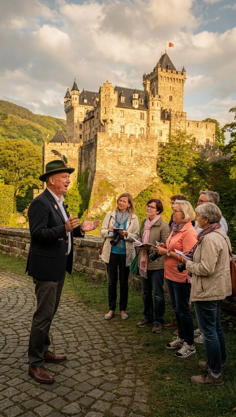 Museumsausstellung zeigt die Geschichte und das Alltagsleben in einem deutschen ländlichen Dorf.